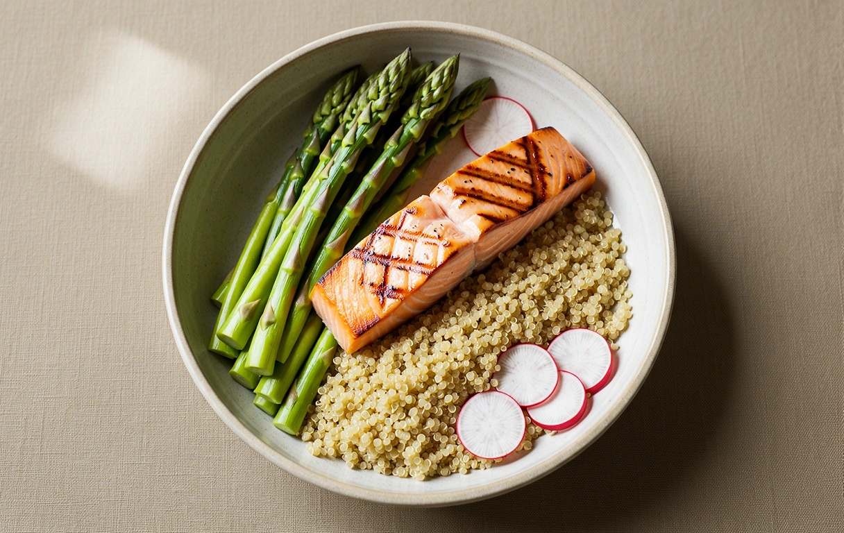 Balanced gourmet meal kit