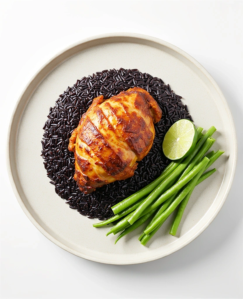 Balinese Betutu Chicken with Heritage Rice