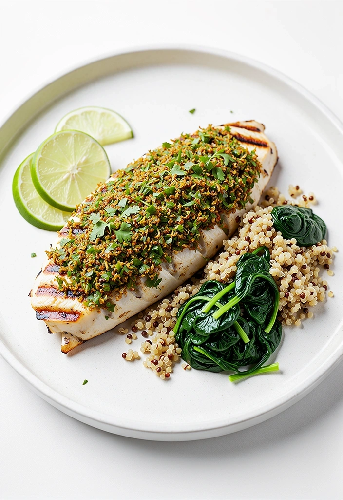 Coriander Crusted Snapper