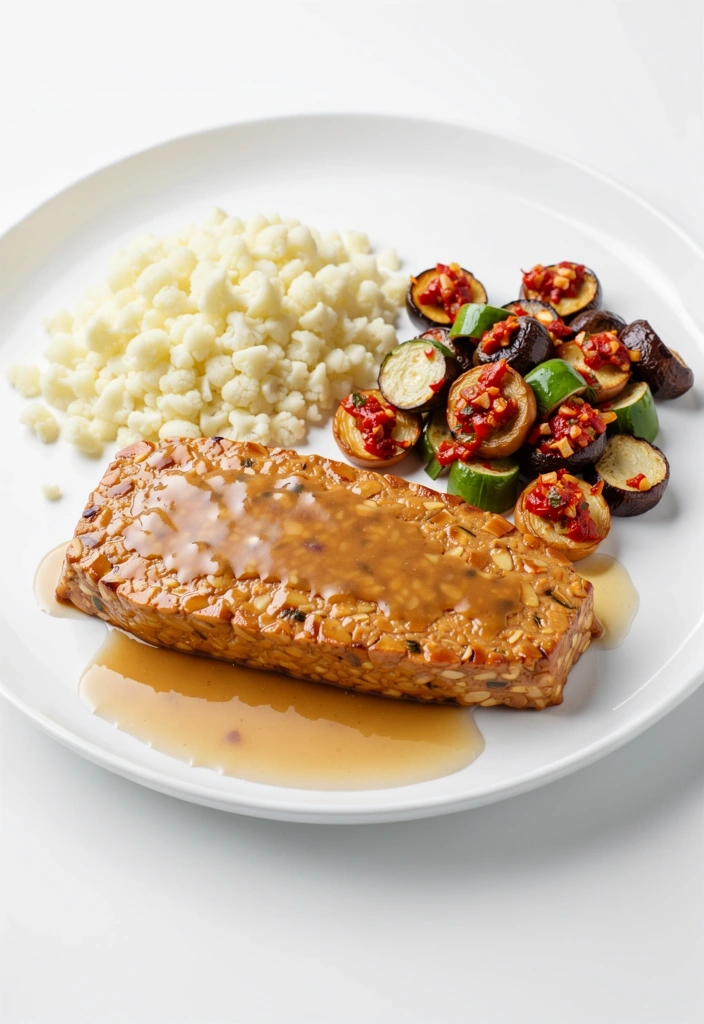 Tamarind Glazed Tempeh